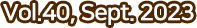 Vol.40, Sept. 2023