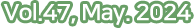 Vol.47, May. 2024